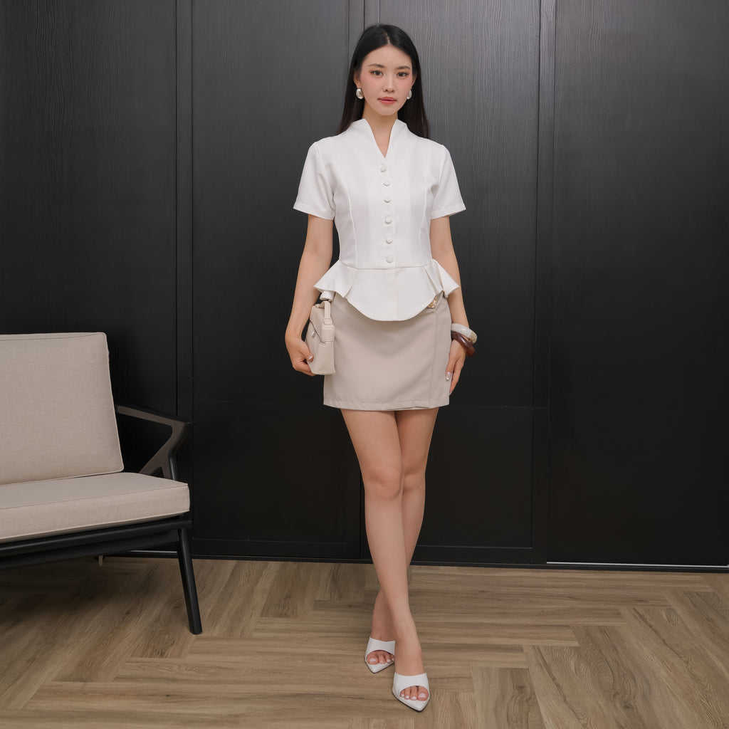 Aurielle Dom Blouse