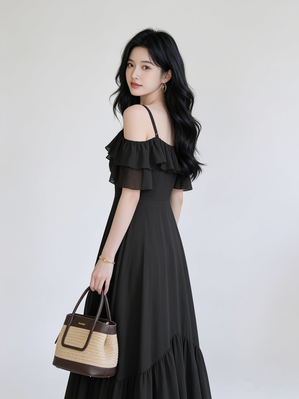 Aurielle Millen Ruffle Dress