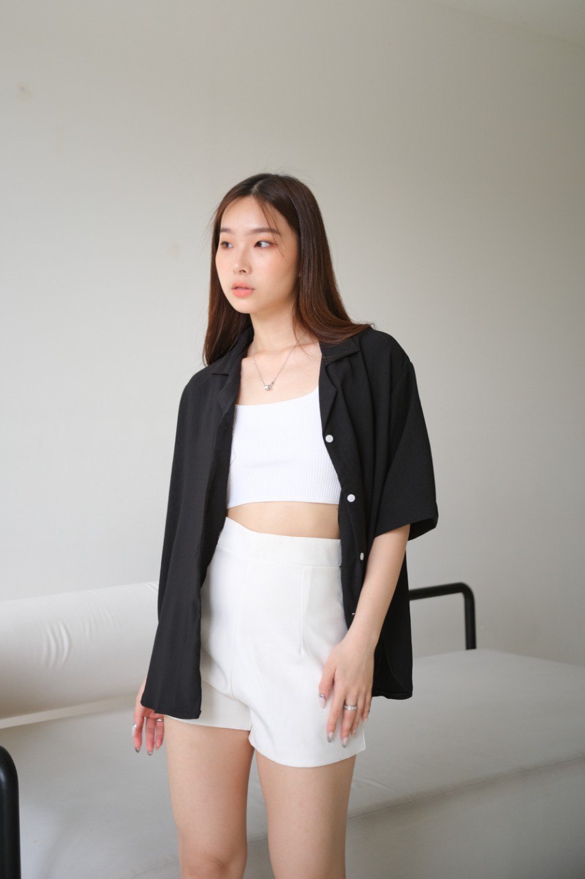 Aurielle Havana Oversized Shirt