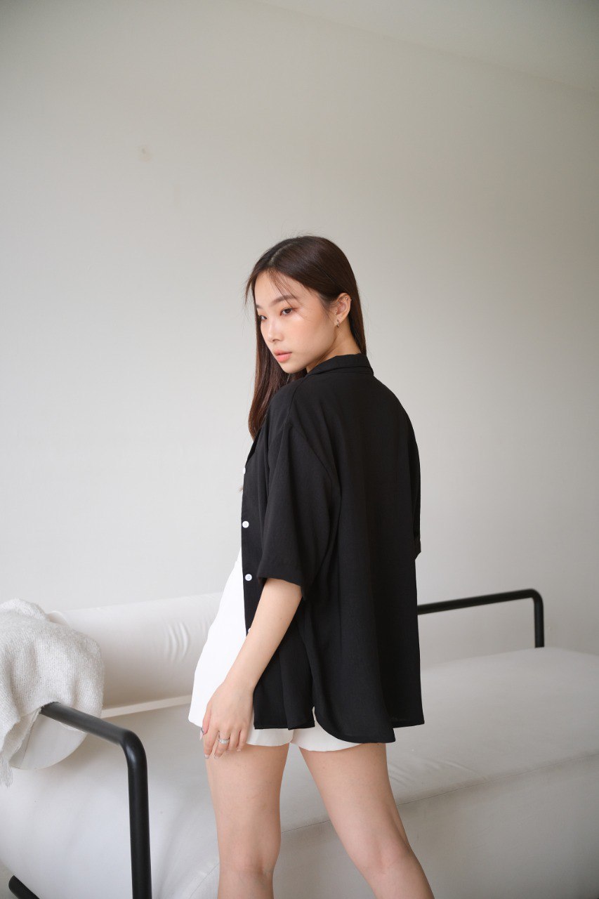 Aurielle Havana Oversized Shirt