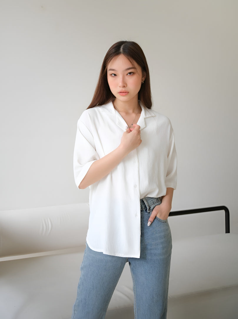 Aurielle Havana Oversized Shirt