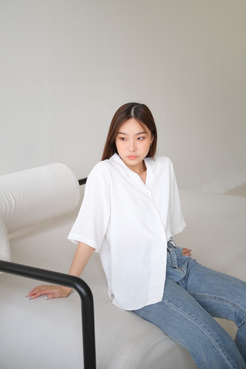 Aurielle Havana Oversized Shirt