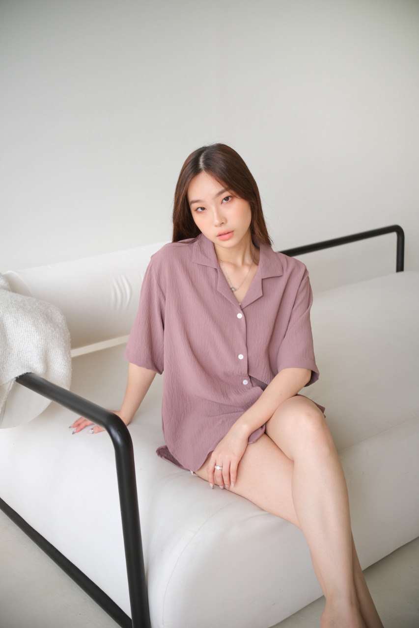 Aurielle Havana Oversized Shirt