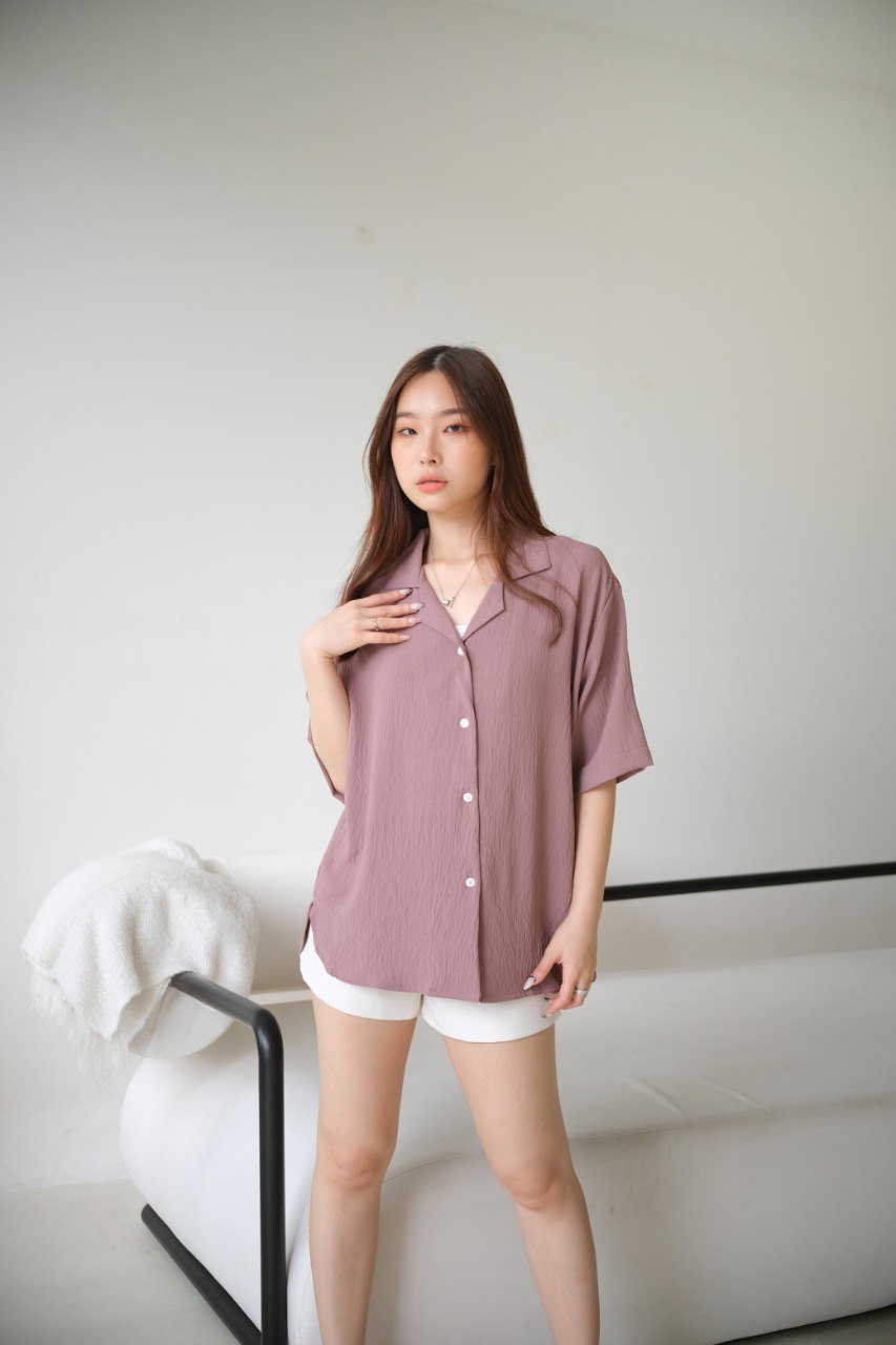Aurielle Havana Oversized Shirt