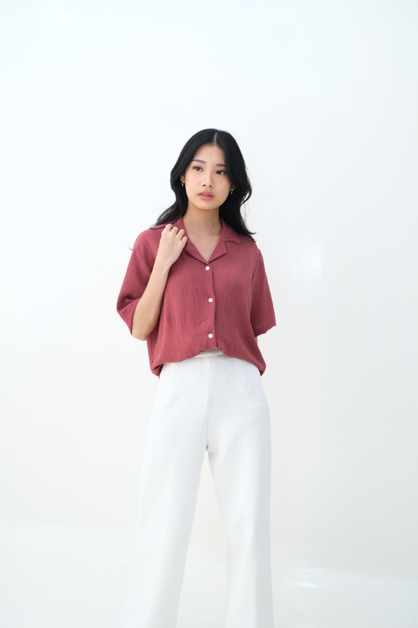 Aurielle Havana Oversized Shirt