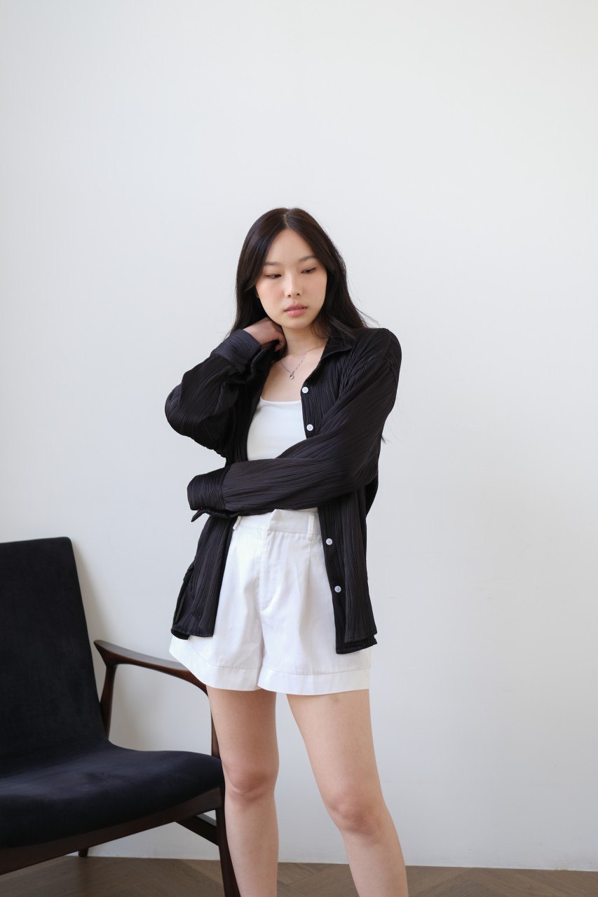 Aurielle Jeju Wrinkled Shirt