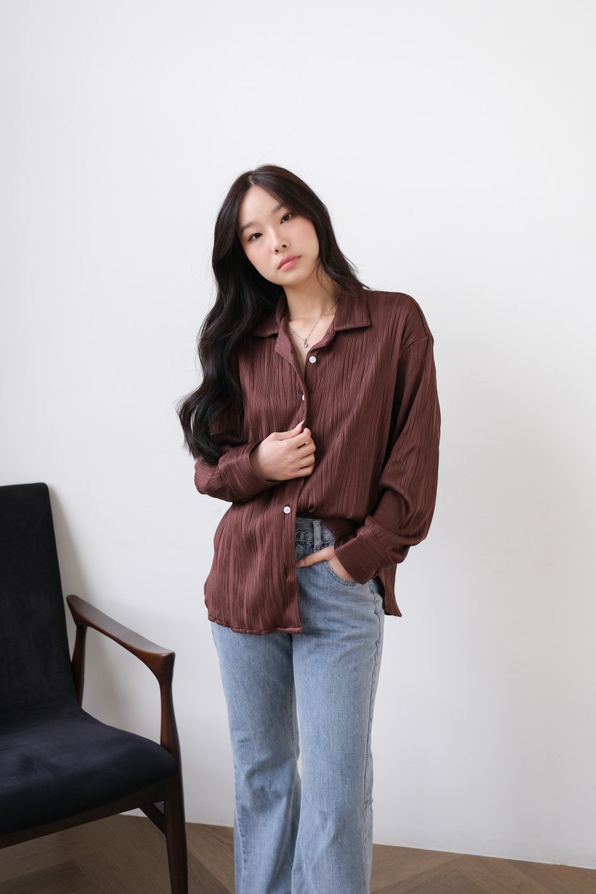Aurielle Jeju Wrinkled Shirt